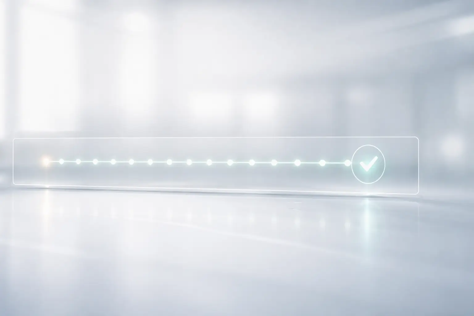 Visual de processo e continuidade